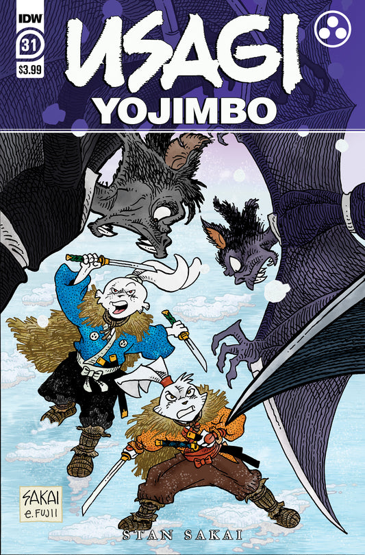 USAGI YOJIMBO #31 CVR A SAKAI 2022 Usagi Yojimbo IDW PUBLISHING   