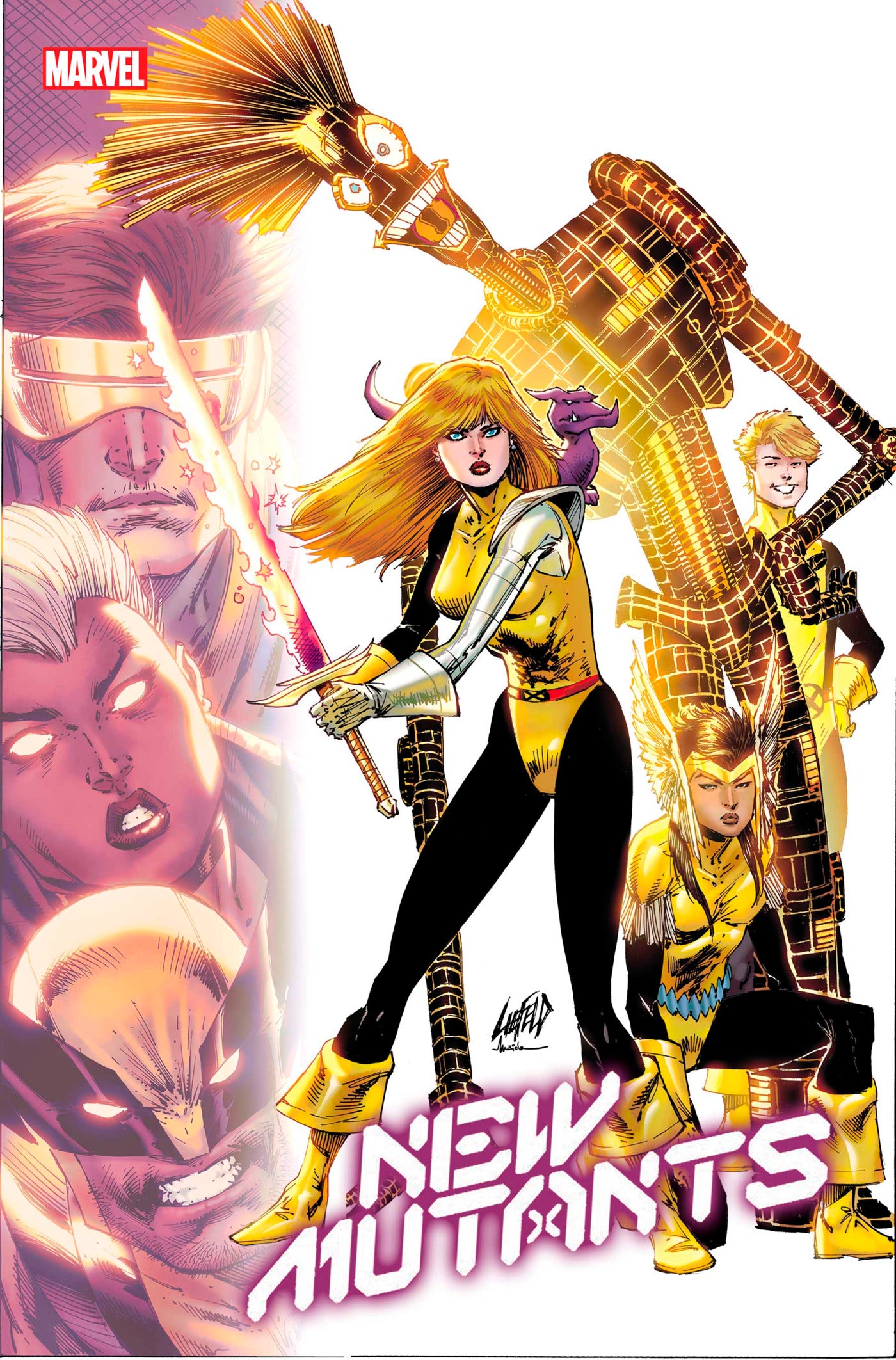 NEW MUTANTS #30 LIEFELD VARIANT 2022 New Mutants MARVEL PRH   