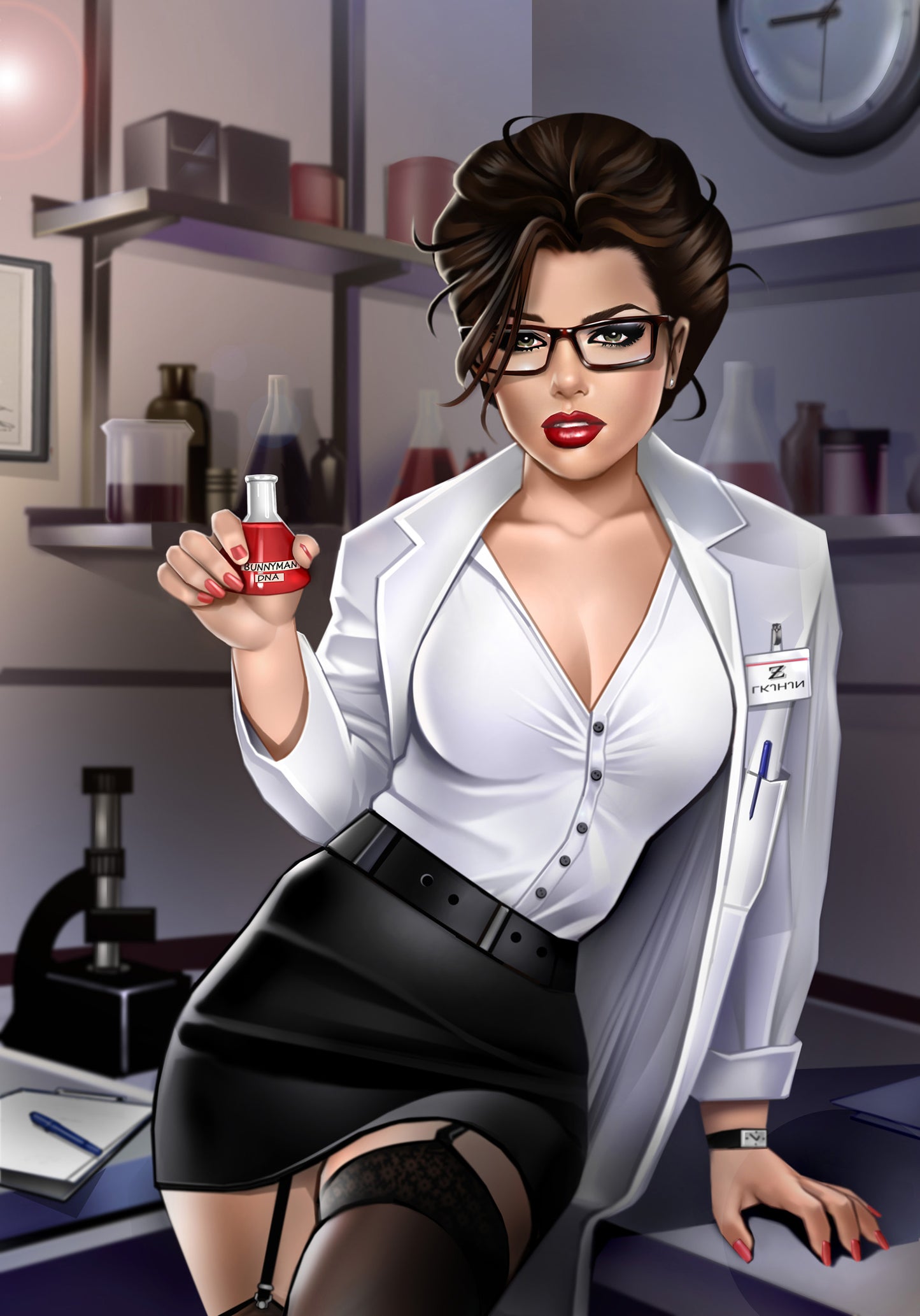 MAN GOAT & BUNNYMAN GREEN EGGS & BLAM #3 CVR C GARVEY 2022 comic book ZENESCOPE ENTERTAINMENT INC   