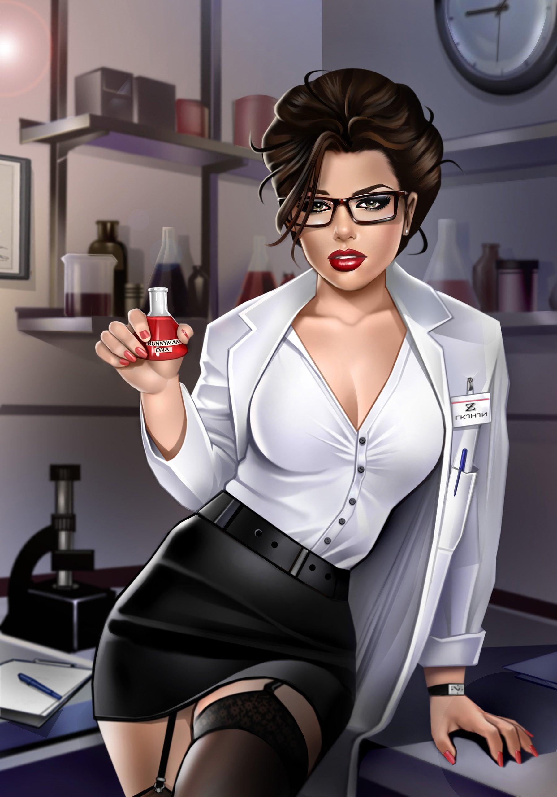 MAN GOAT & BUNNYMAN GREEN EGGS & BLAM #3 CVR C GARVEY 2022 comic book ZENESCOPE ENTERTAINMENT INC   