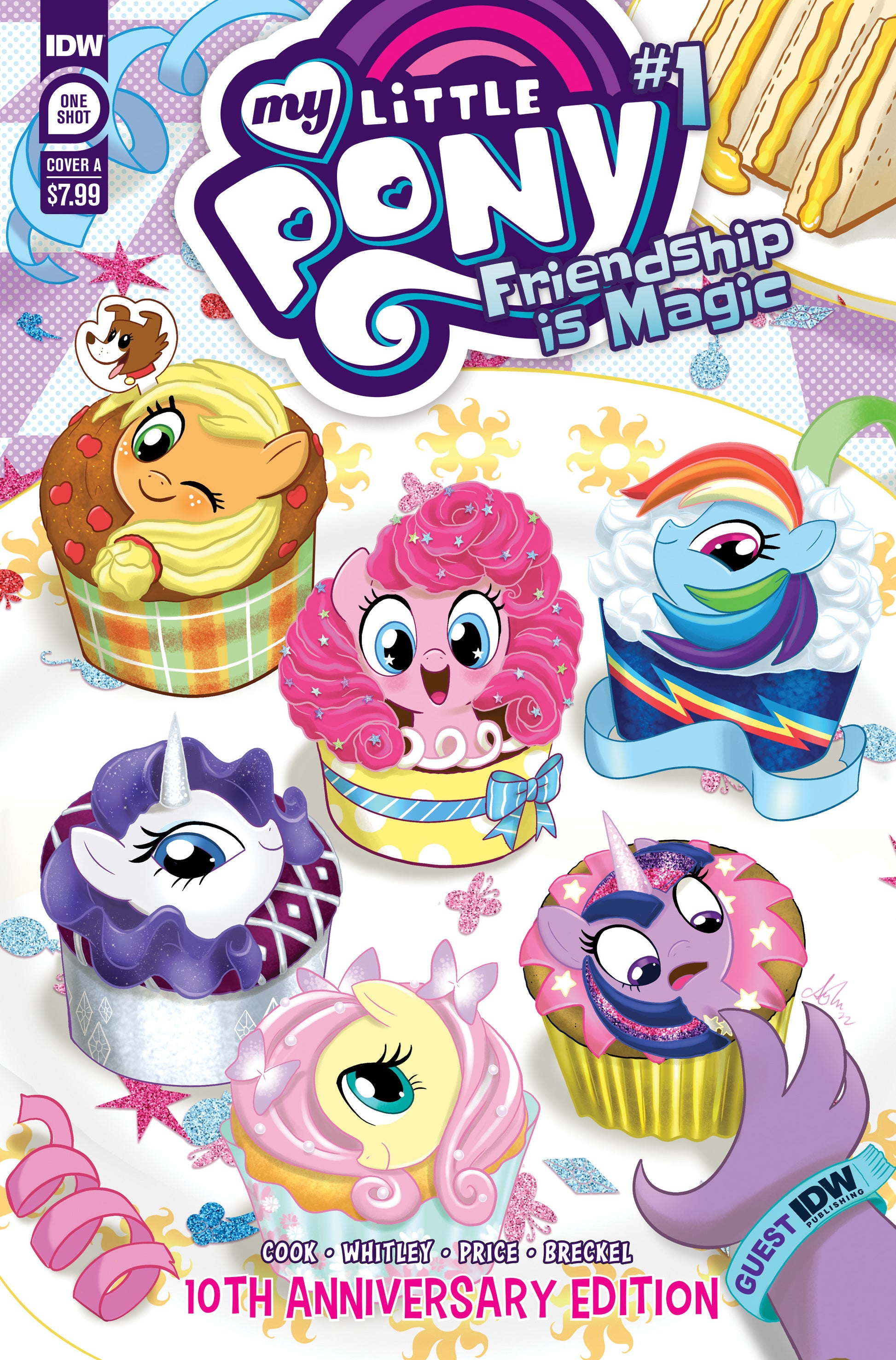 My Little Pony: Friendship is Magic 10th Anniversary Edition Variant A (Mebberson) 2022 My Little Pony IDW Publishing