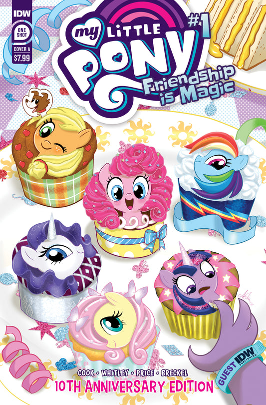 My Little Pony: Friendship is Magic 10th Anniversary Edition Variant A (Mebberson) 2022 My Little Pony IDW Publishing