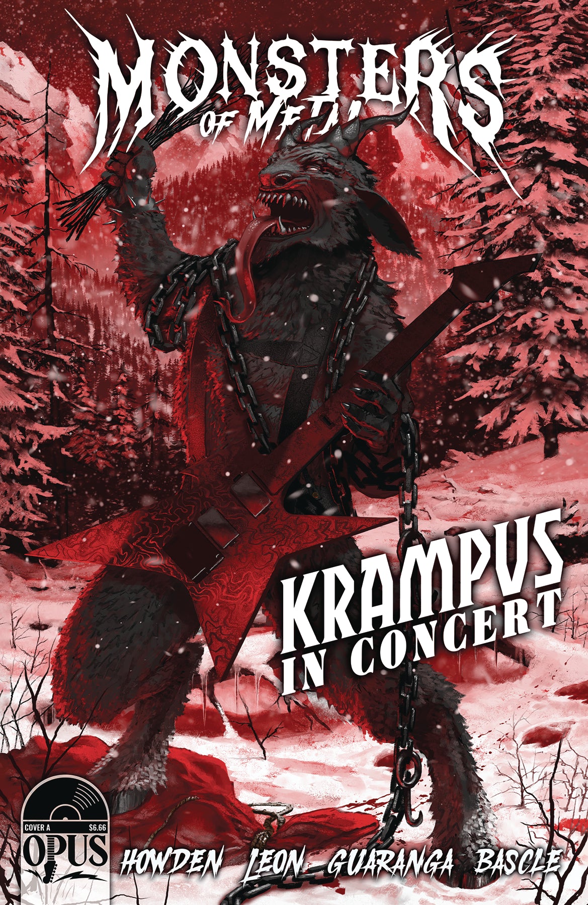 MONSTER OF METAL KRAMPUS IN CONCERT CVR A CHRISTENSEN 2022 OPUS COMICS