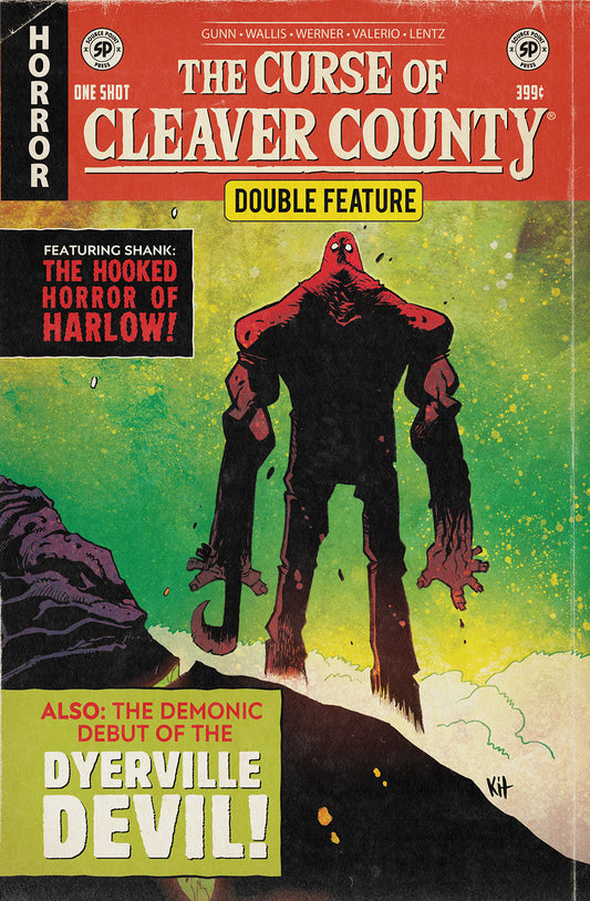 CURSE OF CLEAVER COUNTY DOUBLE FEATURE CVR A WALLIS (MR) 2022 comic book SOURCE POINT PRESS   
