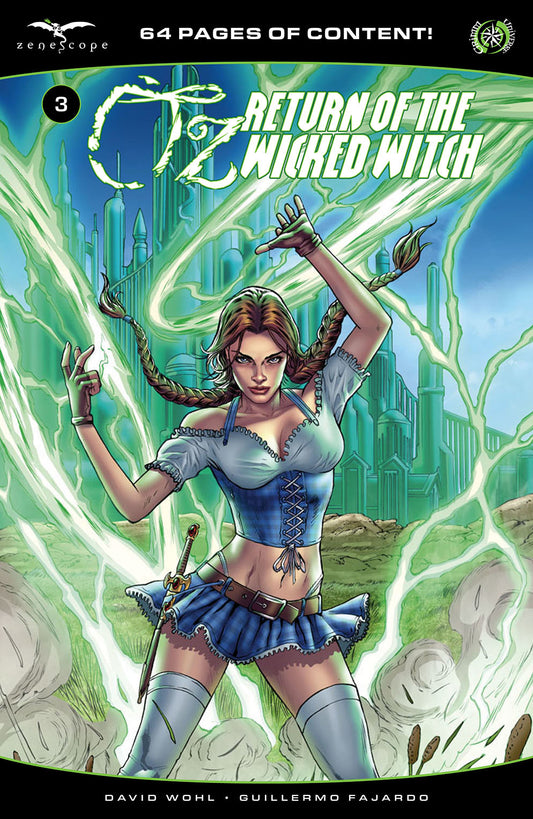 OZ RETURN OF WICKED WITCH #3 (OF 3) CVR A VITORINO 2022 comic book ZENESCOPE ENTERTAINMENT INC