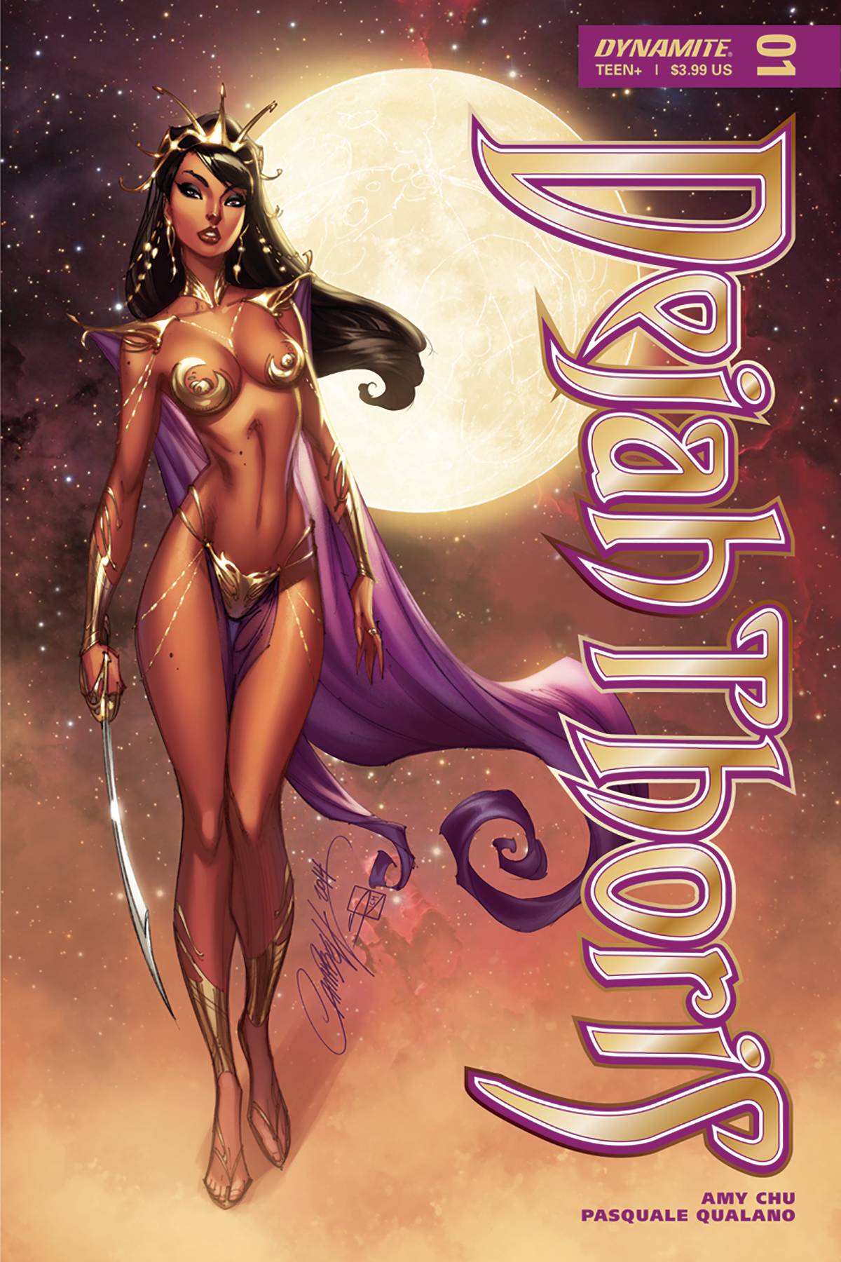 DEJAH THORIS #1 CVR A J SCOTT CAMPBELL 2018 Dejah Thoris D. E.   