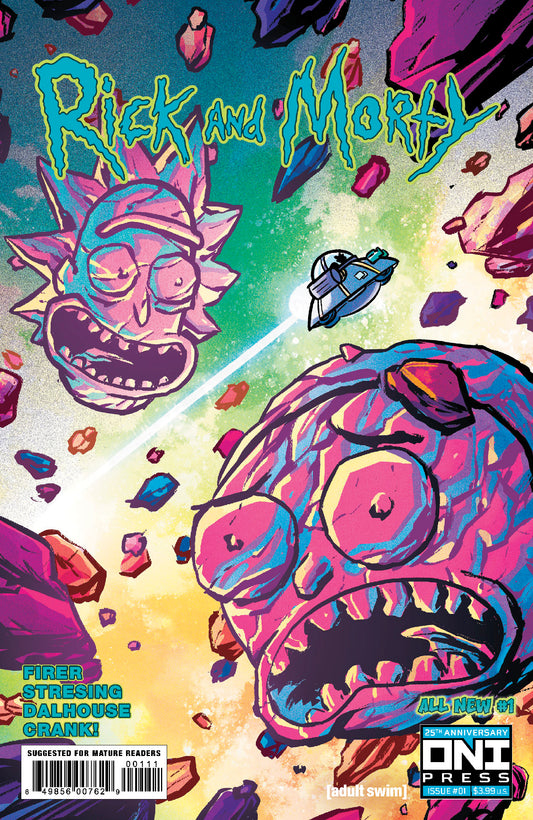 RICK AND MORTY #1 CVR A STRESING (MR) 2023 Rick & Morty ONI PRESS INC.   