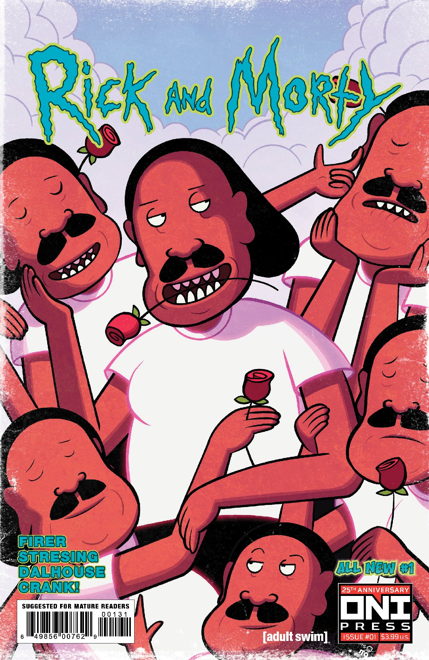 RICK AND MORTY #1 CVR C WILLIAMS (MR) 2023 Rick & Morty ONI PRESS INC.   