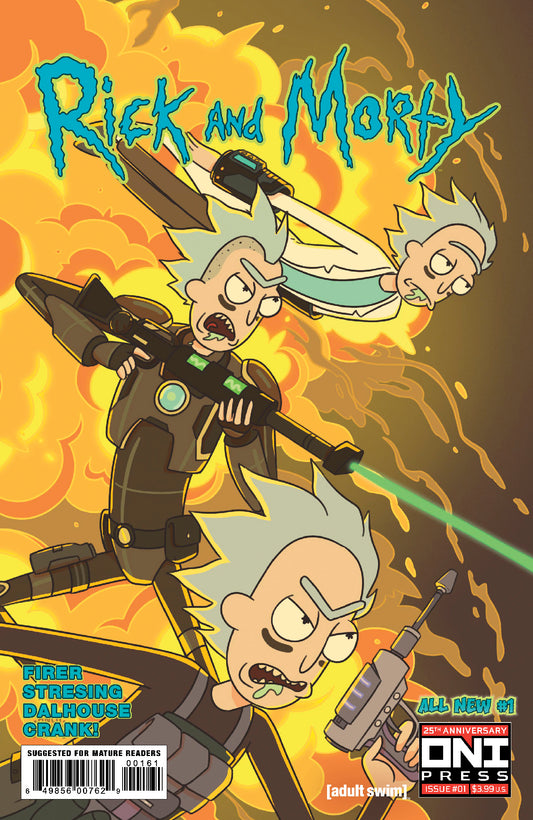 RICK AND MORTY #1 CVR F TRIZZINO (MR) 2023 Rick & Morty ONI PRESS INC.   