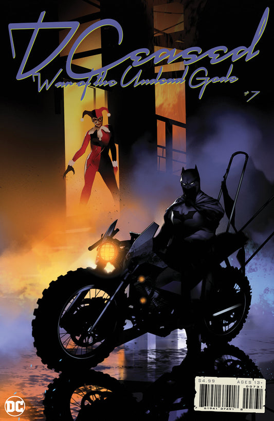 DCEASED WAR OF THE UNDEAD GODS #7 (OF 8) CVR B BEN OLIVER HOMAGE CARD STOCK VARIANT 2023 DCeased DC COMICS