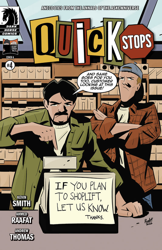 QUICK STOPS #4 (OF 4) CVR A RAAFAT 2023 DARK HORSE COMICS