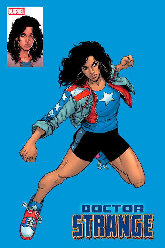 DOCTOR STRANGE #1 CASELLI MARVEL ICON AMERICA VARIANT 2023 Doctor Strange MARVEL PRH