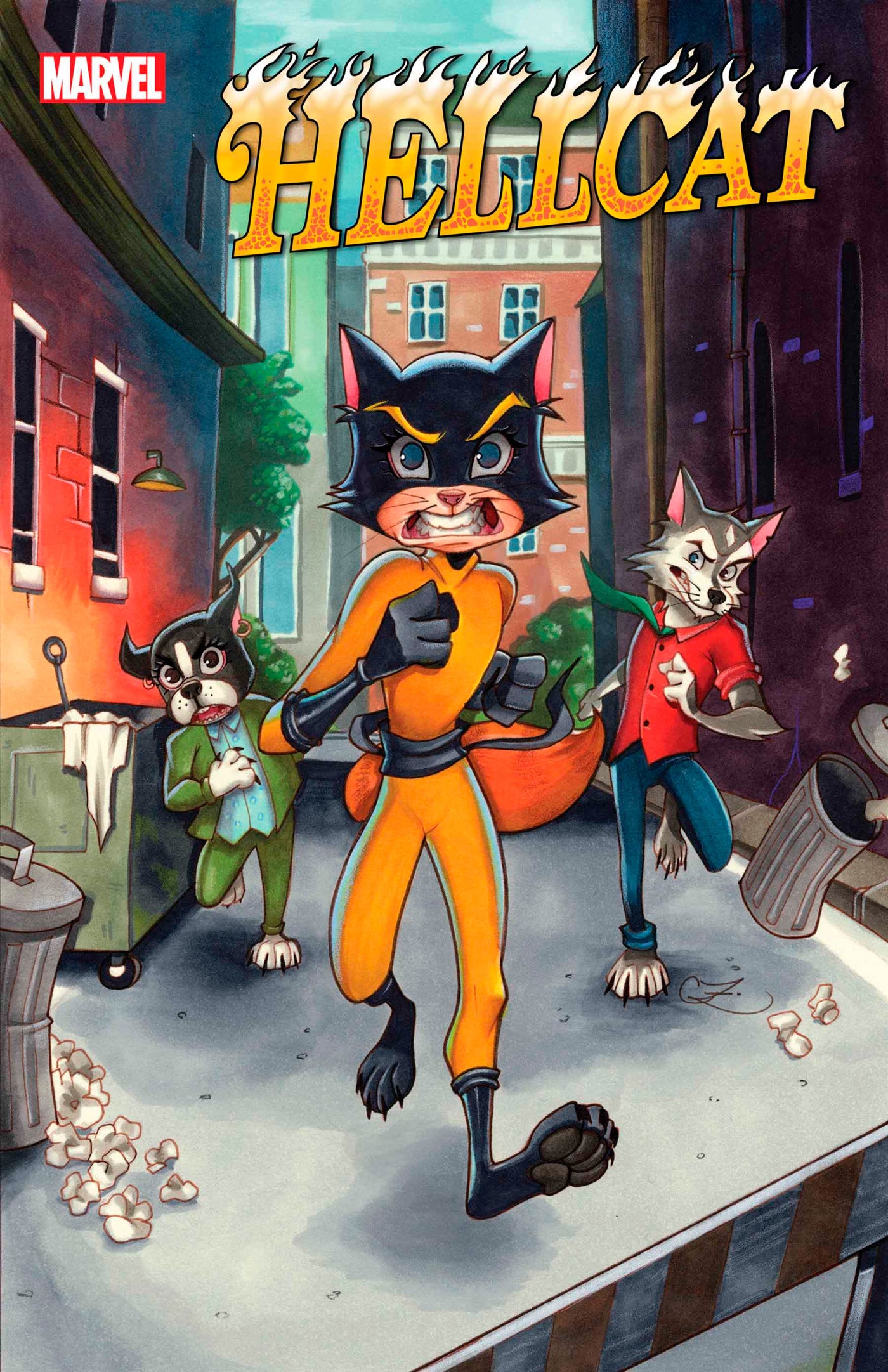 HELLCAT #2 (OF 5) ZULLO VARIANT 2023 Hellcat MARVEL PRH   