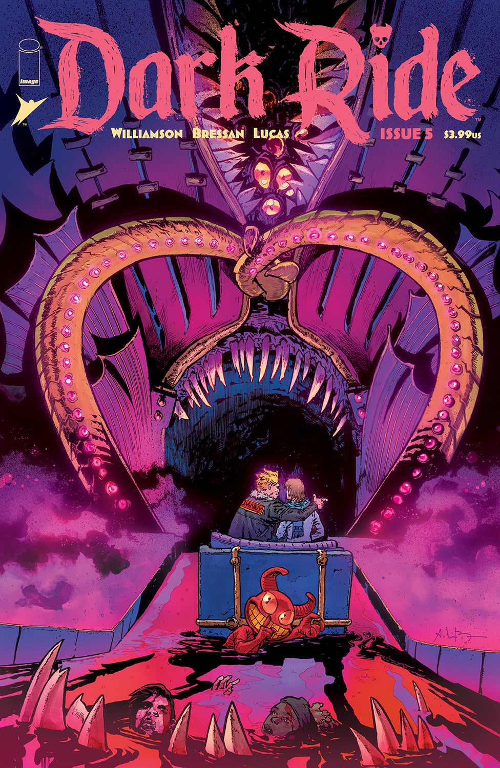 DARK RIDE #5 CVR A BRESSAN & LUCAS (MR) 2023 Dark Ride IMAGE COMICS   