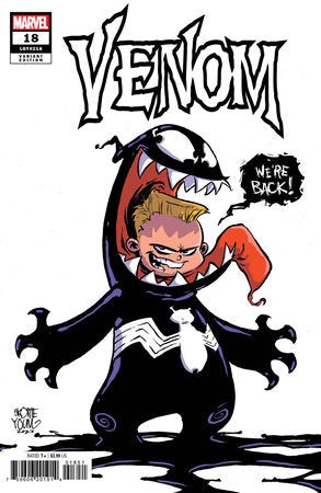 VENOM #18 SKOTTIE YOUNG VARIANT 2023 Venom MARVEL PRH   