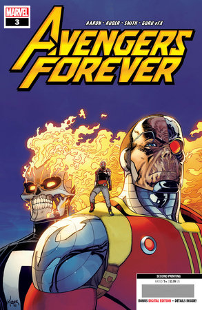 AVENGERS FOREVER #3 2ND PRINT VARIANT 2022 (1ST APP MIRIAMA SPECTOR) Avengers MARVEL PRH   