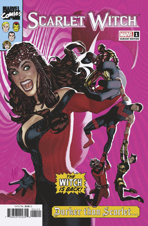 SCARLET WITCH #1 HUGHES CLASSIC HOMAGE VARIANT 2023 Scarlet Witch Marvel   