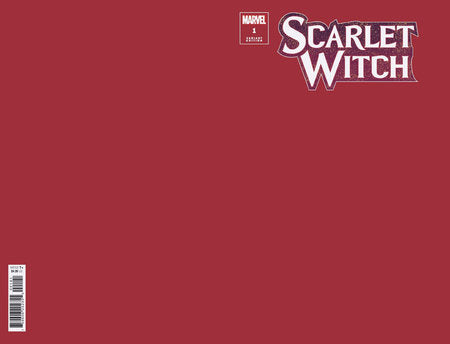 SCARLET WITCH #1 RED BLANK VARIANT 2023