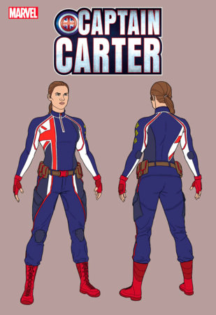 CAPTAIN CARTER #1 1:10 DESIGN VARIANT 2022 Captain Carter MARVEL PRH   