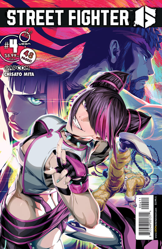 STREET FIGHTER 6 #4 (OF 4) CVR A CHAMBA 2023 Street Fighter UDON ENTERTAINMENT INC   