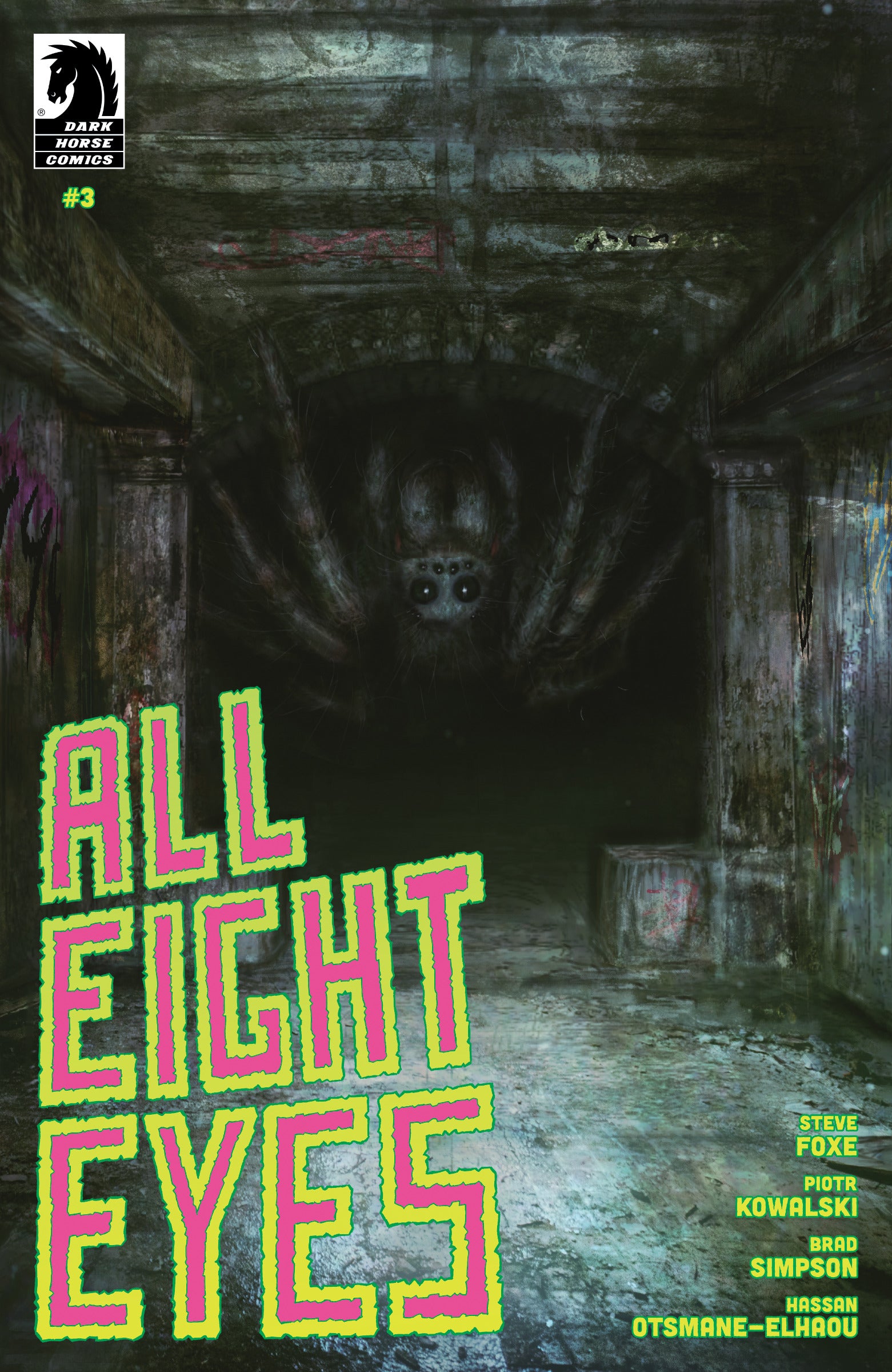 ALL EIGHT EYES #3 (OF 4) CVR B ROMERO 2023 All Eight Eyes DARK HORSE COMICS   