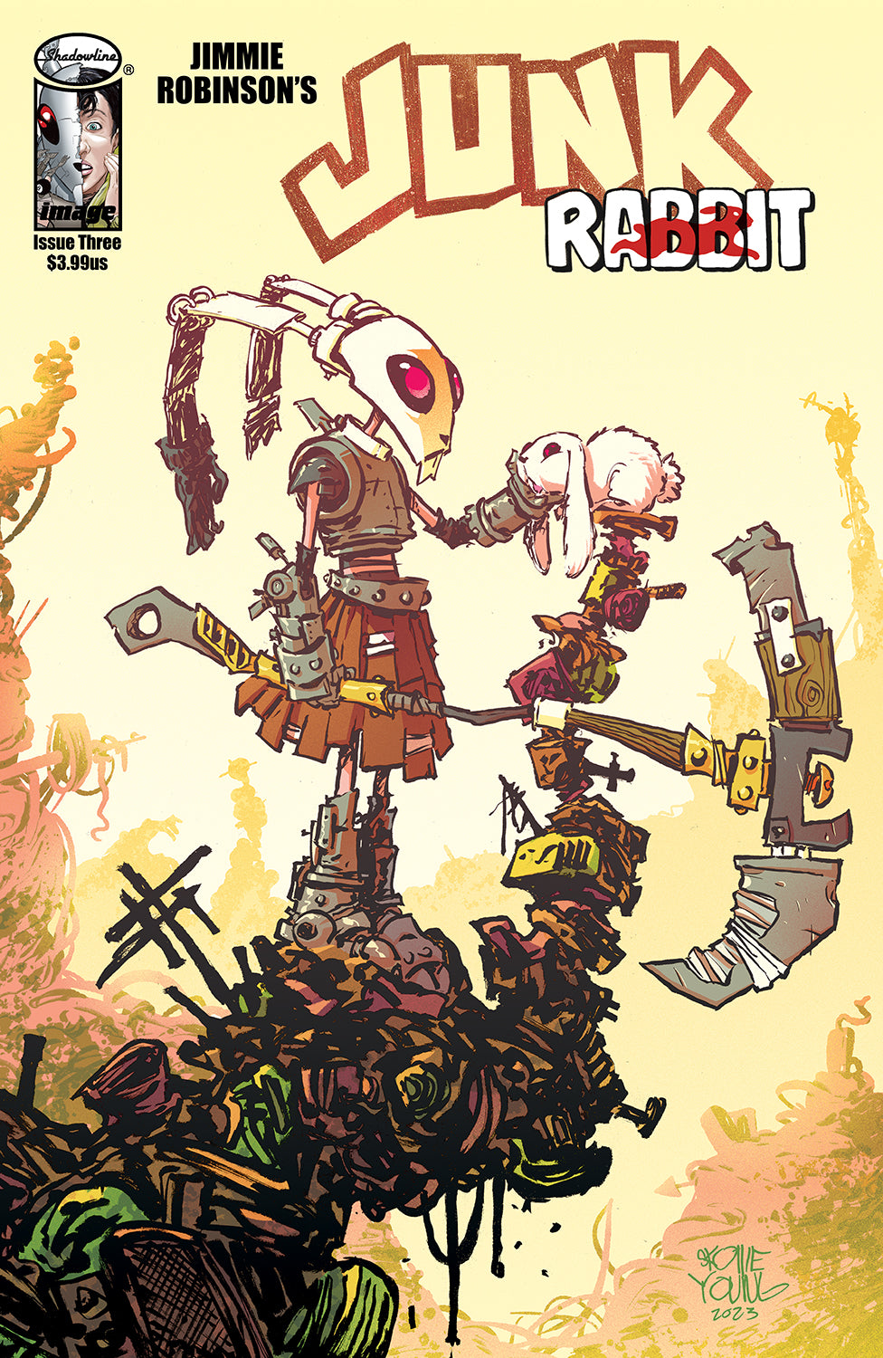 JUNK RABBIT #3 (OF 5) CVR C SKOTTIE YOUNG VARIANT (MR) 2023  IMAGE COMICS   