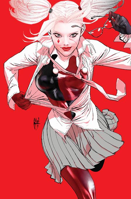 HARLEY QUINN BLACK WHITE REDDER #1 (OF 6) CVR C GUILLEM MARCH VARIANT 2023 Harley Quinn DC COMICS   