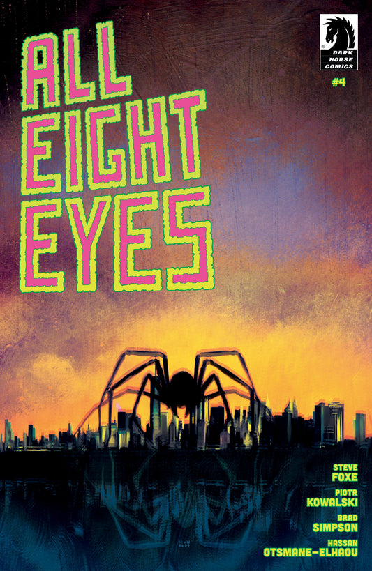 ALL EIGHT EYES #4 SIMMONDS VARIANT 2023 All Eight Eyes Dark Horse Comics   