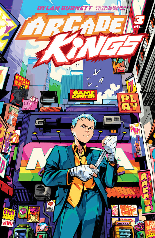 ARCADE KINGS #3 (OF 5) CVR A 2023  IMAGE COMICS   