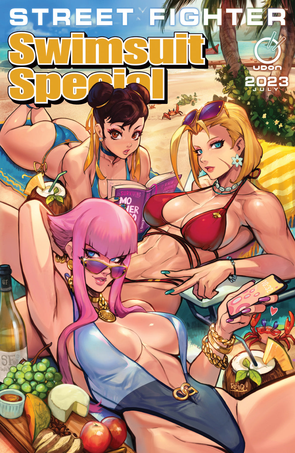 STREET FIGHTER SWIMSUIT SPECIAL #1 CVR A REIQ 2023 Street Fighter UDON ENTERTAINMENT INC   