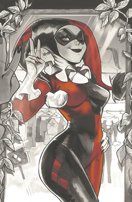 HARLEY QUINN BLACK WHITE REDDER #3 (OF 6) CVR B MIRKA ANDOLFO VARIANT 2023 Harley Quinn DC COMICS   