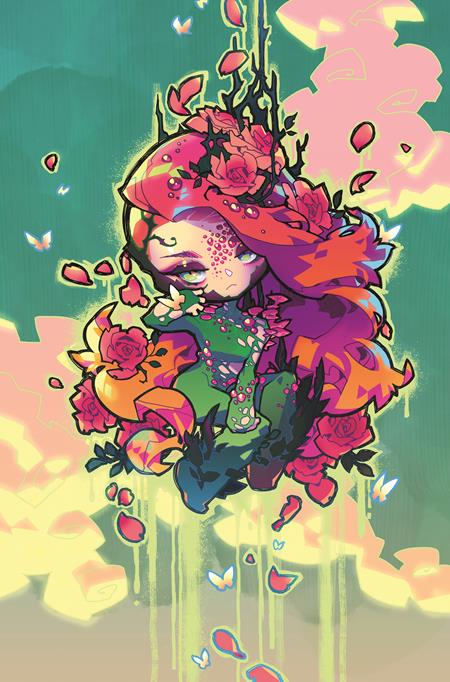 POISON IVY #14 CVR D ROSE BESCH CREATOR CARD STOCK VARIANT 2023 Poison Ivy DC COMICS   