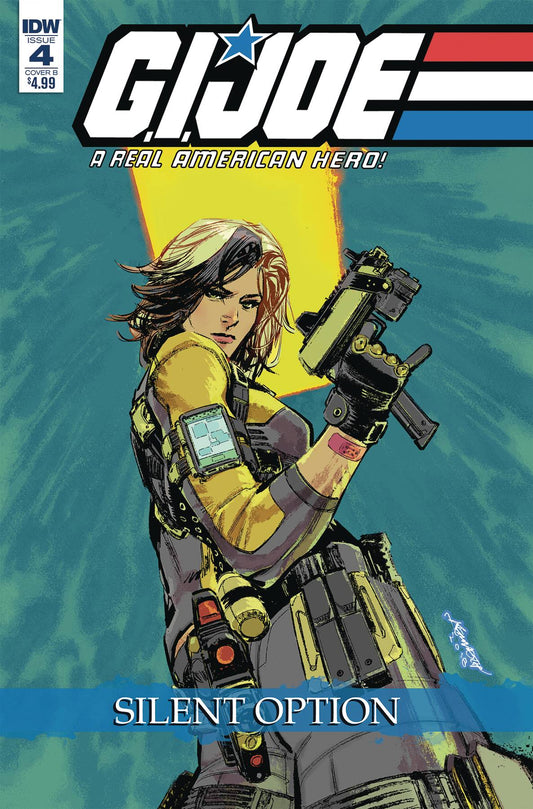 GI JOE A REAL AMERICAN HERO SILENT OPTION #4 (OF 4) CVR B LO 2018 GI Joe IDW PUBLISHING