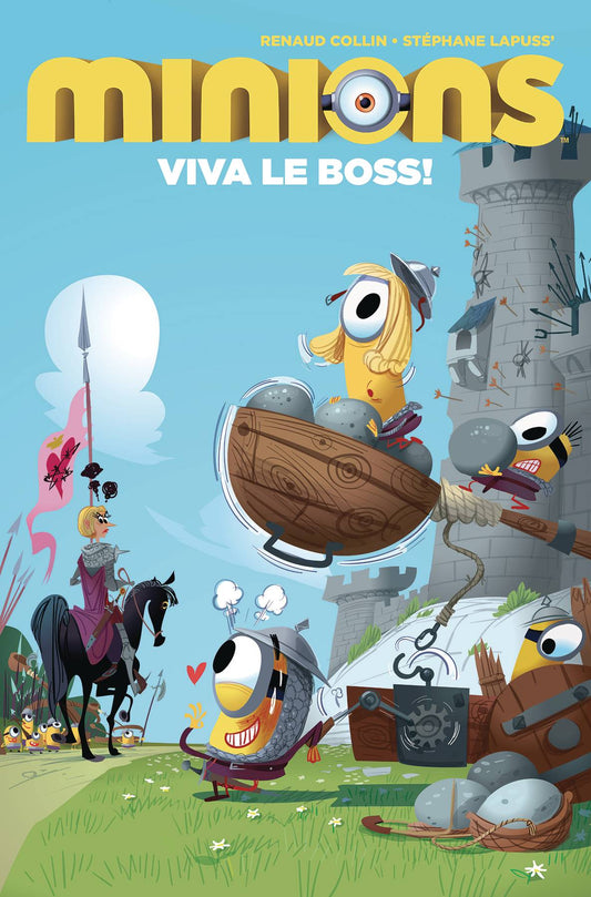 MINIONS VIVA LE BOSS #2 CVR B COLLIN 2018 comic book TITAN COMICS
