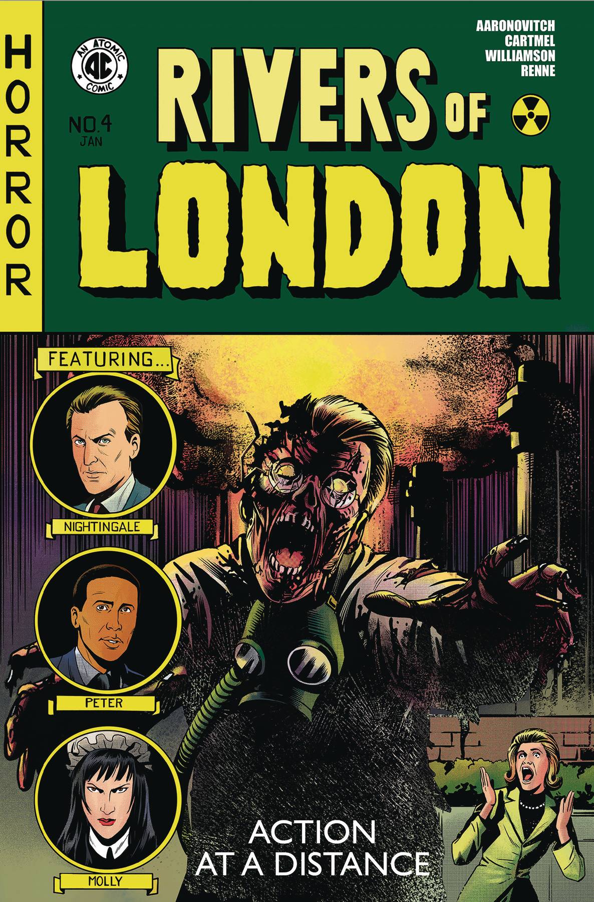 RIVERS OF LONDON #4 (OF 4) ACTION AT A DISTANCE (MR) 2019  TITAN COMICS   