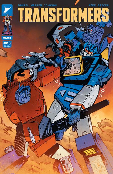 TRANSFORMERS #3 CVR A JOHNSON & SPICER 2023 Transformers IMAGE COMICS BUY-SELL   