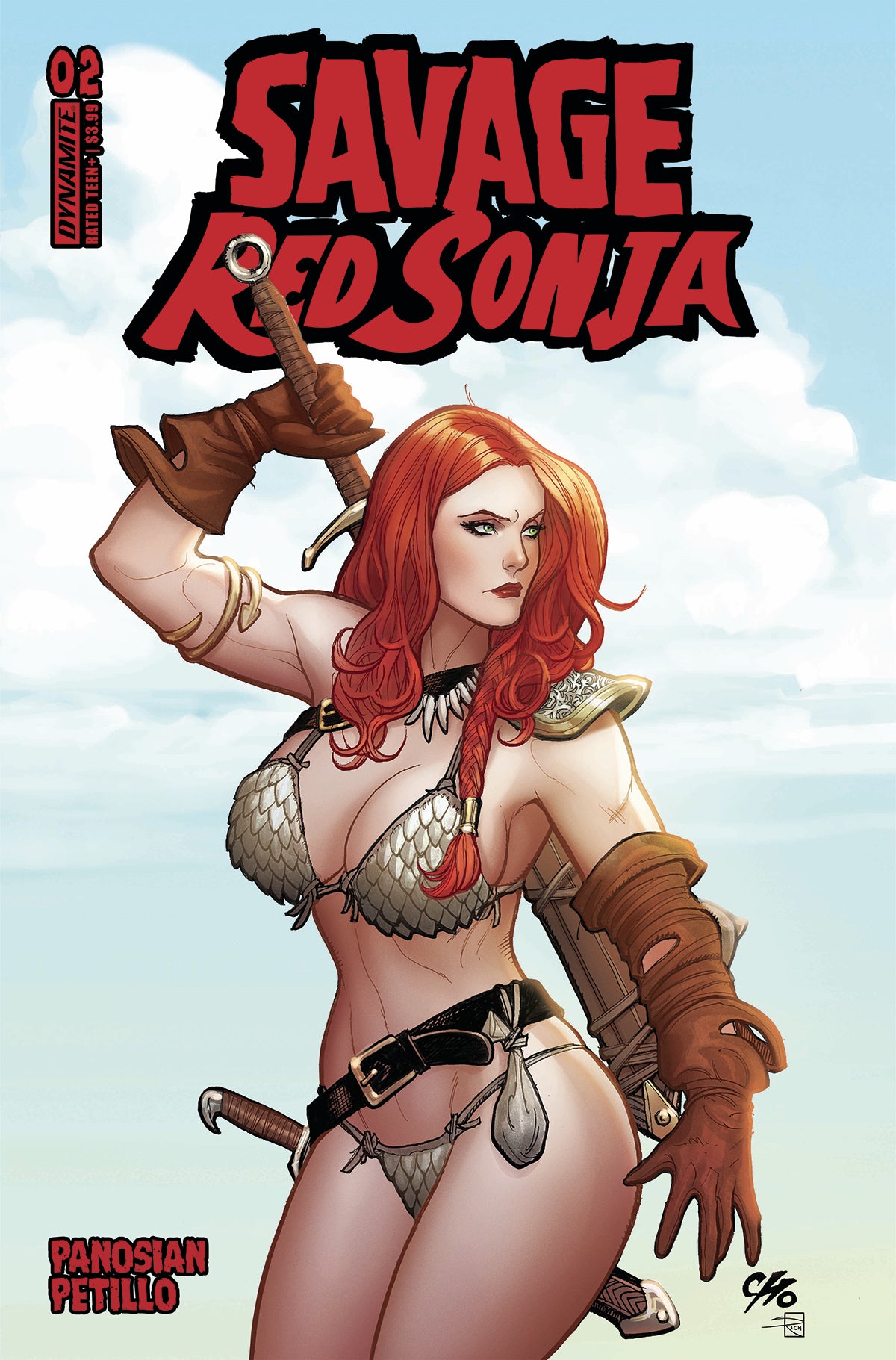 SAVAGE RED SONJA #2 CVR B CHO VARIANT 2023 Red Sonja DYNAMITE