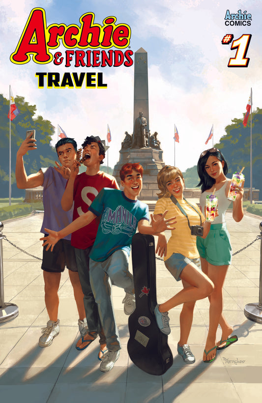 ARCHIE & FRIENDS TRAVEL #1 MIGUEL MERCADO PHILIPPINES EXCLUSIVE VARIANT 2019 Archie ARCHIE COMIC PUBLICATIONS