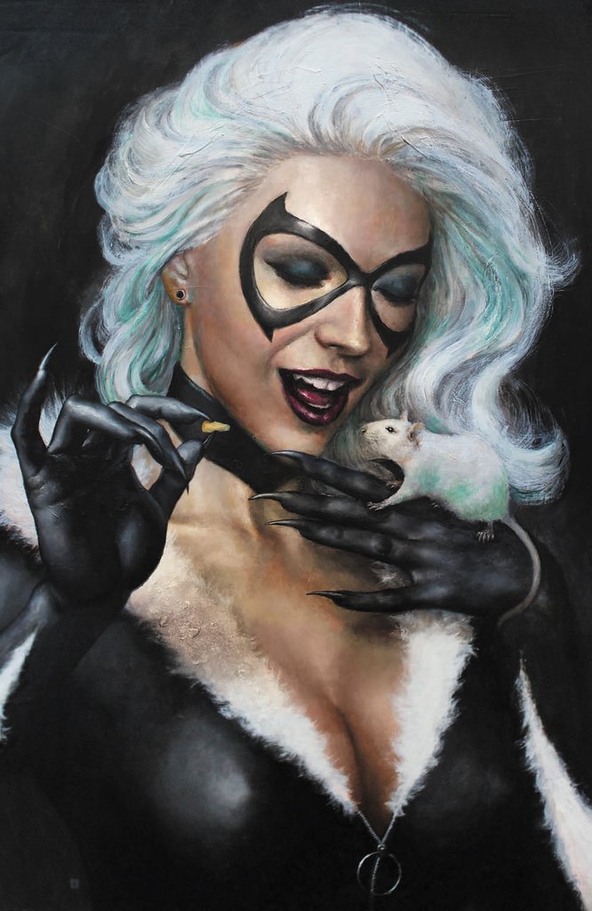 BLACK CAT #2 MIKE CHOI VIRGIN VARIANT 2019 Black Cat MARVEL COMICS   