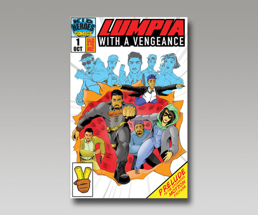 LUMPIA WITH A VENGEANCE: PRELUDE #1 QUINCY VICTORIA HOMAGE FOIL VARIANT 2020 comic books KID HEROES   
