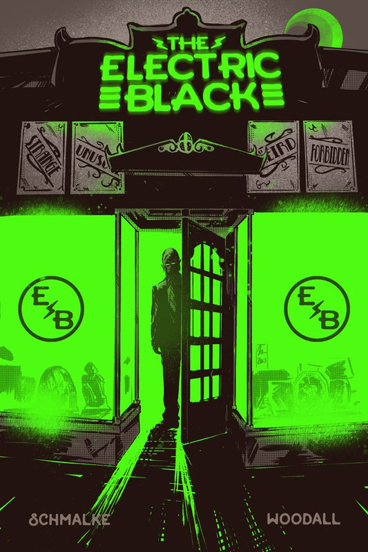 ELECTRIC BLACK #1 2ND PRINT GLOW IN THE DARK VARIANT 2021  SCOUT COMICS   