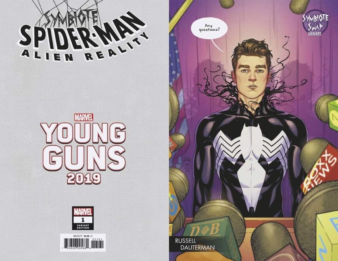 SYMBIOTE SPIDER-MAN ALIEN REALITY #1 (OF 5) DAUTERMAN YOUNG GUNS VARIANT 2019 Spider-Man MARVEL COMICS   