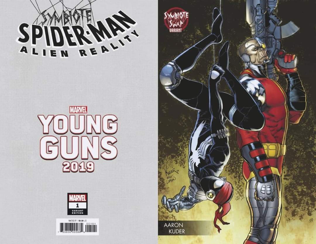 SYMBIOTE SPIDER-MAN ALIEN REALITY #1 (OF 5) KUDER YOUNG GUNS VARIANT 2019 Spider-Man MARVEL COMICS   