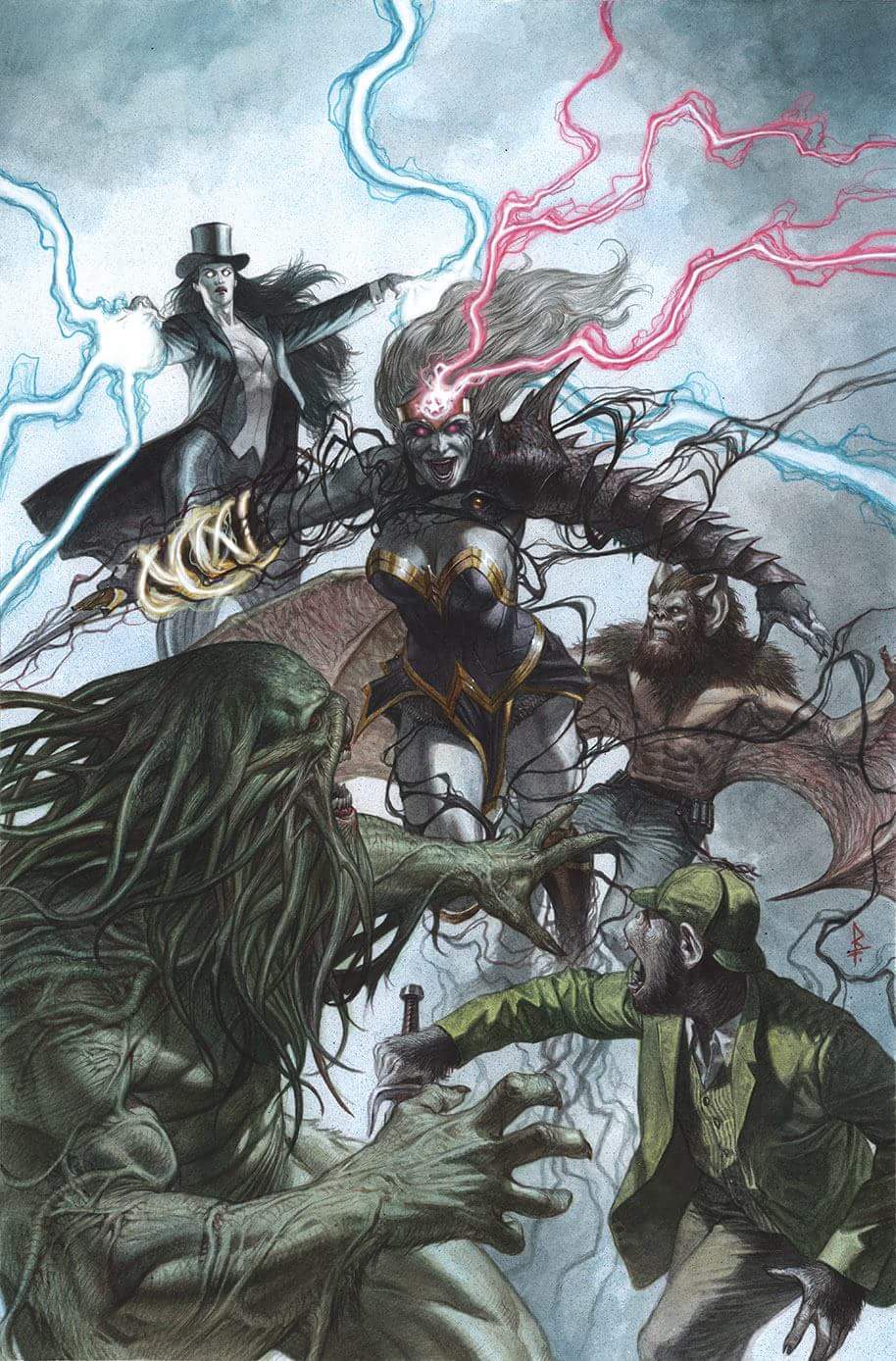 JUSTICE LEAGUE DARK & WONDER WOMAN THE WITCHING HOUR #1 VARIANT 2018 Justice League DC COMICS