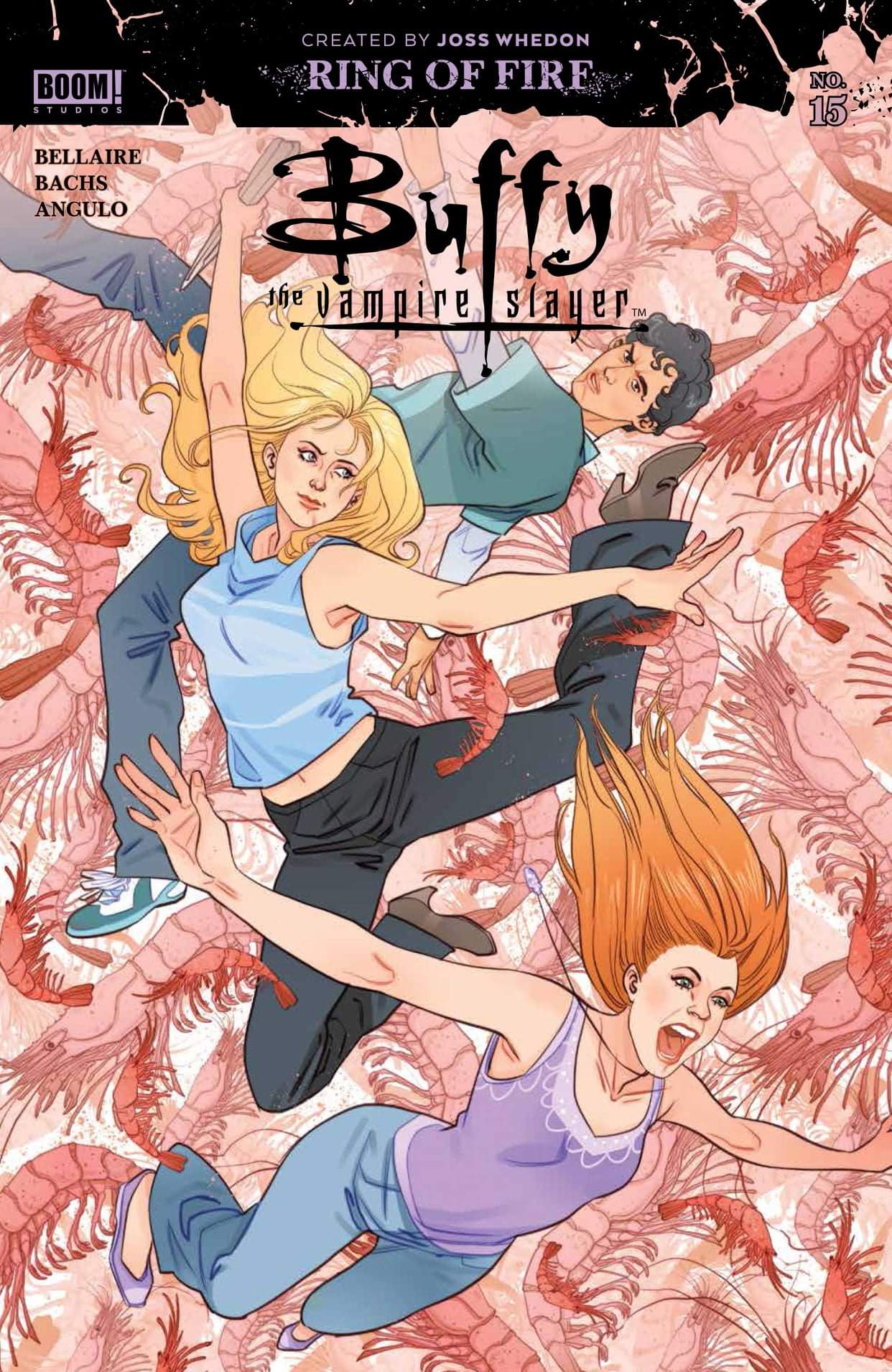 BUFFY THE VAMPIRE SLAYER #15 CVR B SAUVAGE VARIANT 2020 Buffy the Vampire Slayer BOOM! STUDIOS   