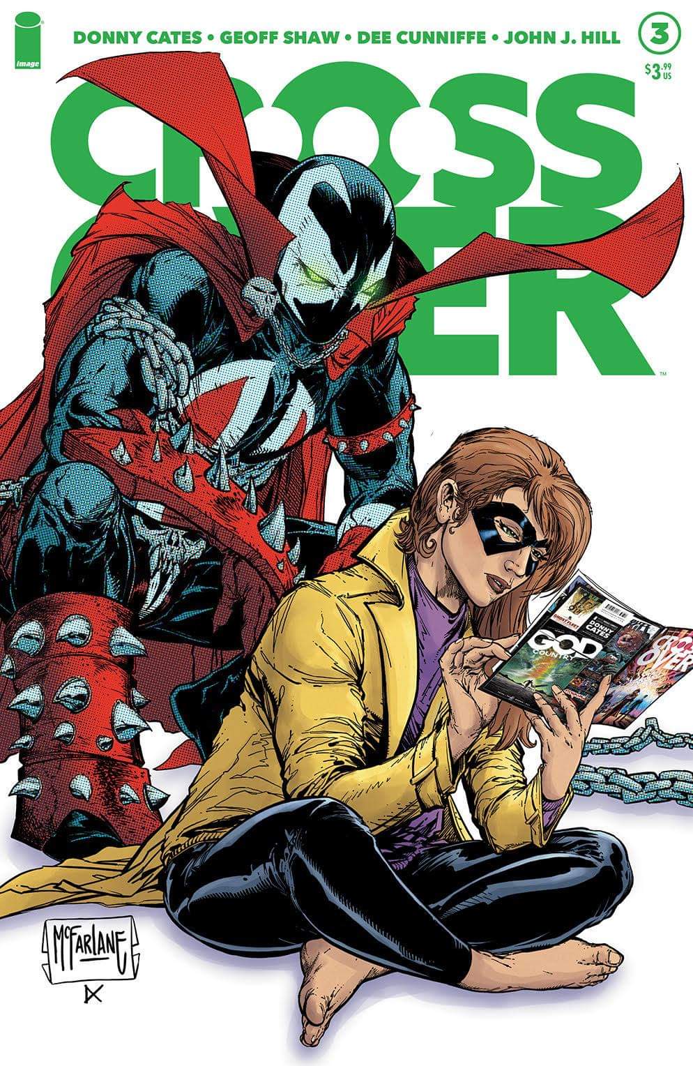 CROSSOVER #3 TODD MCFARLANE VARIANT 2021 Crossover IMAGE COMICS