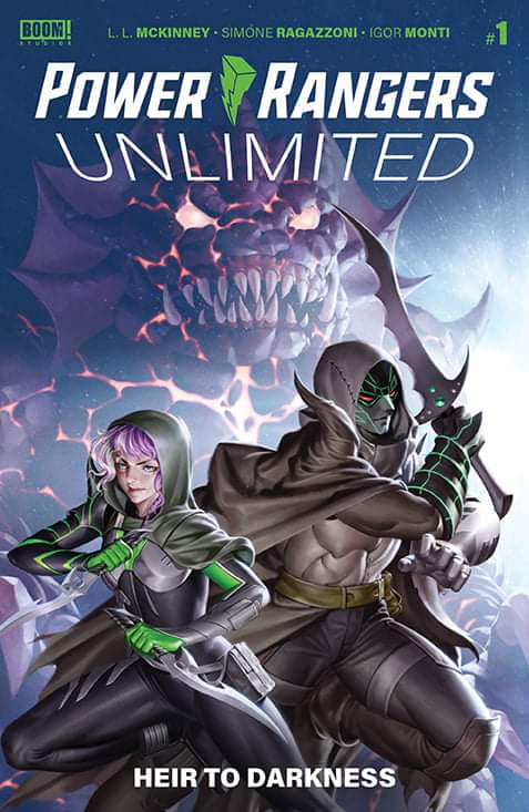POWER RANGERS UNLIMITED HEIR TO DARKNESS #1 CVR B CONNECTING YOON 2021 comic book BOOM ENTERTAINMENT   