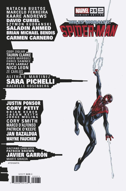 MILES MORALES SPIDER-MAN #8 SUAYAN 1:25 VARIANT 2023 – Sanctum Sanctorum  Comics & Oddities LLC