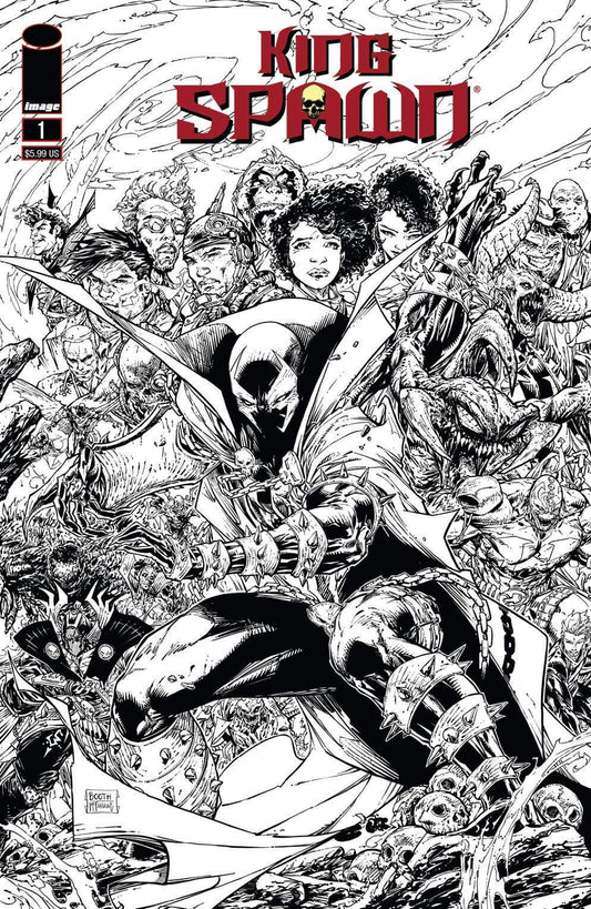 KING SPAWN #1 2ND PRINT VARIANT 2021 Spawn IMAGE COMICS