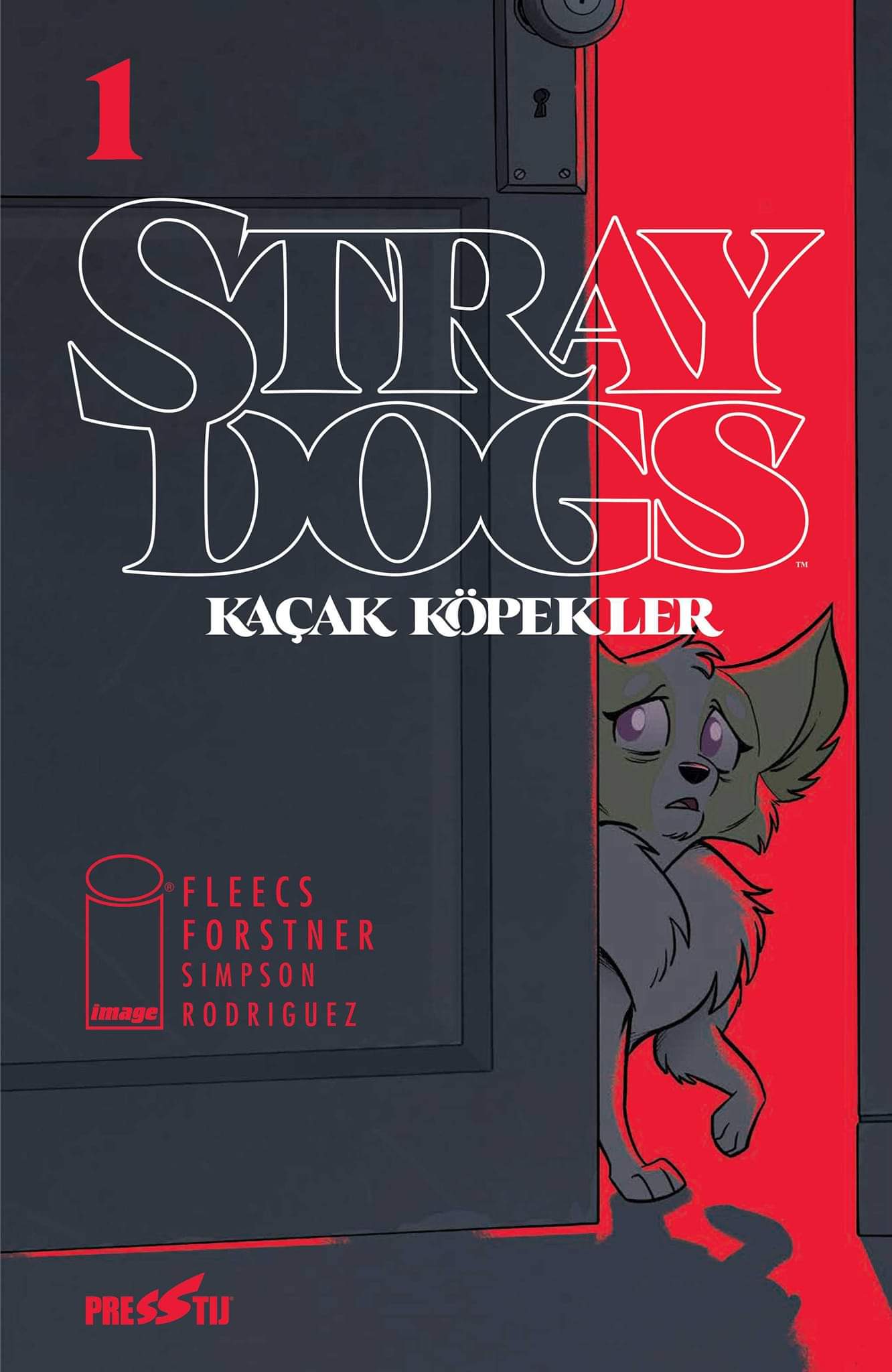 STRAY DOGS #1 VARIANT TURKISH EDITION comic IMAGE COMICS   